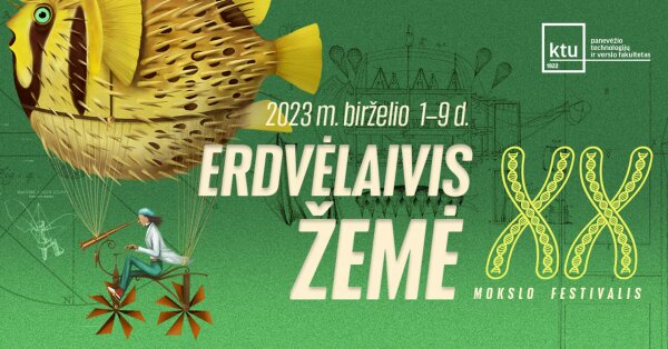 Mokslo festivalio „Erdvėlaivis Žemė 2023“ renginys Krinčino Antano Vienažindžio progimnazijoje