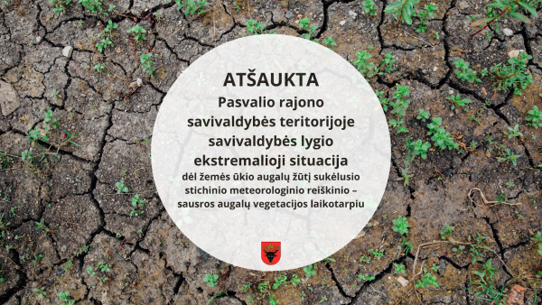 Atšaukta ekstremali situacija