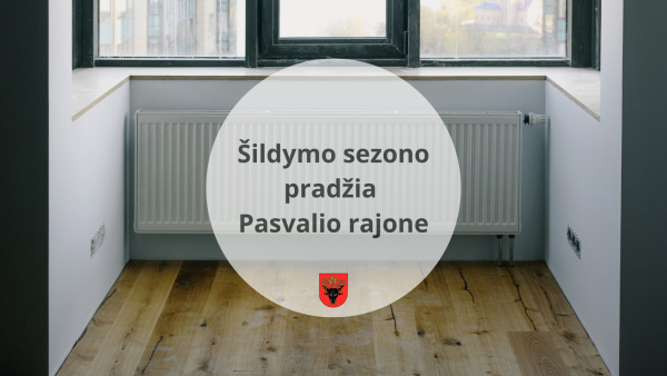 Šildymo sezono pradžia Pasvalio rajone