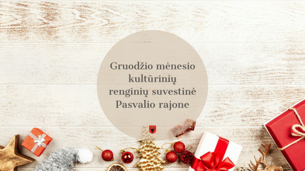 Gruodžio mėnesio renginių suvestinė