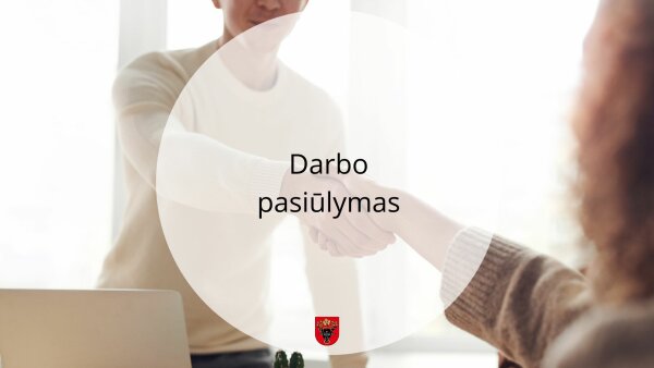 Skelbiama atranka Apskaitos skyriaus buhalterio apskaitininko pareigoms eiti