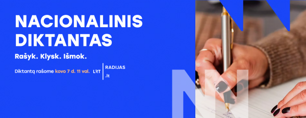 Nacionalinis diktantas 2025