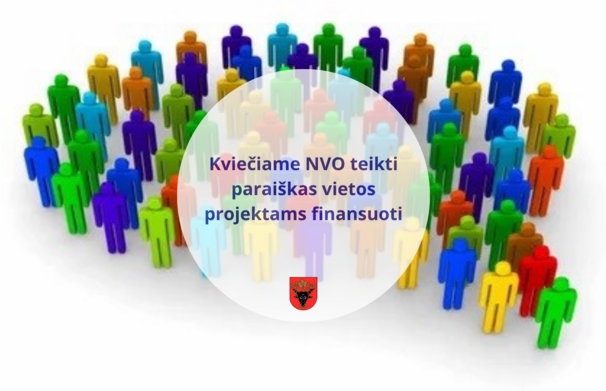 Kviečiame NVO teikti paraiškas vietos projektams finansuoti