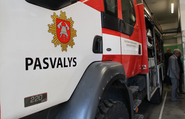 Atvirų durų valandos pas ugniagesius gelbėtojus