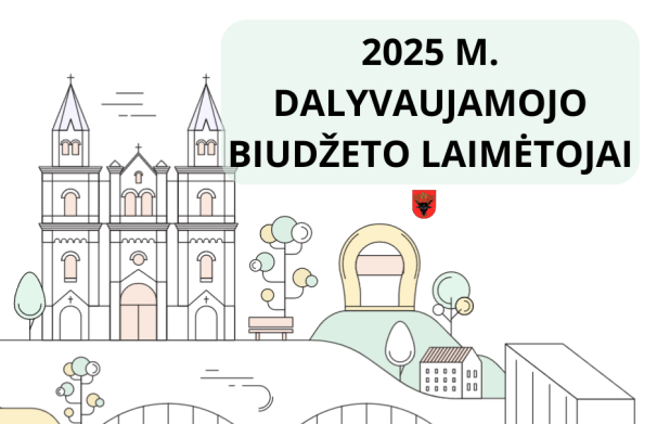 2025 metų dalyvaujamojo biudžeto laimėtojai