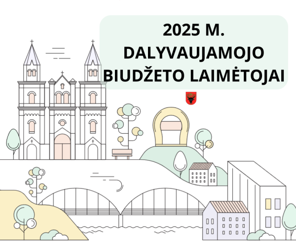 2025 metų dalyvaujamojo biudžeto laimėtojai