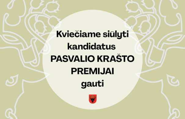Kviečiame siūlyti pretendentus Pasvalio krašto premijai gauti