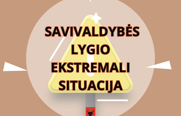 Pasvalio rajono teritorijoje skelbiama savivaldybės lygio ekstremalioji situacija 