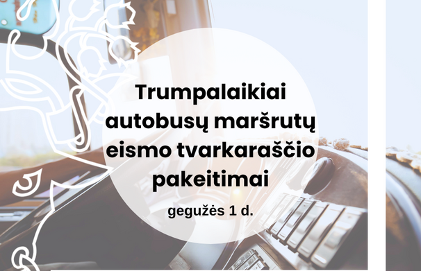 Trumpalaikiai keleivių vežimo vietinio reguliaraus susisiekimo autobusų maršrutais eismo...