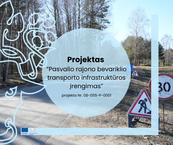 Pasirašyta projekto „Pasvalio rajono bevariklio transporto infrastruktūros įrengimas“ sutartis