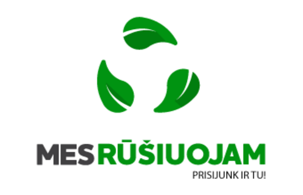 Atliekų (elektronikos ir baterijų) surinkimas iš projekto „Mes rūšiuojam“ dalyvių