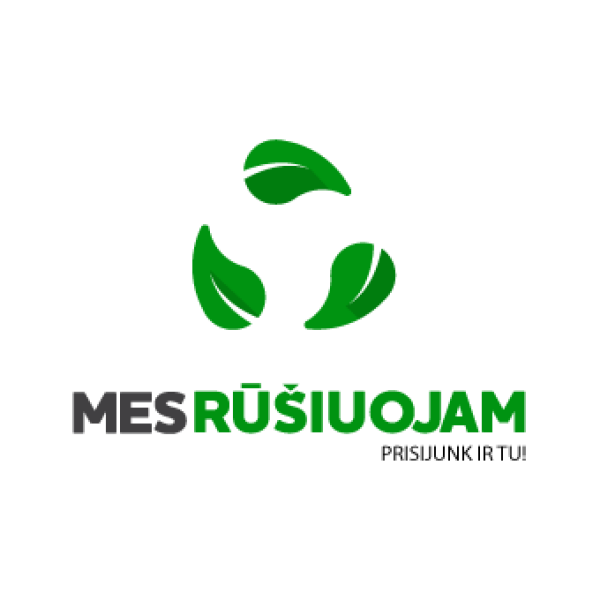 Atliekų (elektronikos ir baterijų) surinkimas iš projekto „Mes rūšiuojam“ dalyvių