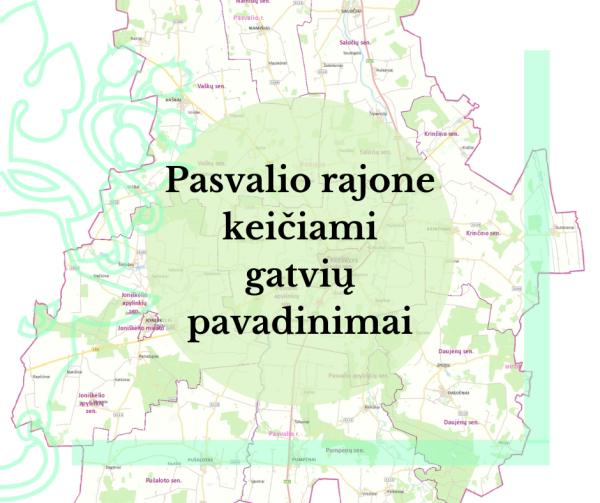 Bus keičiami gatvių pavadinimai