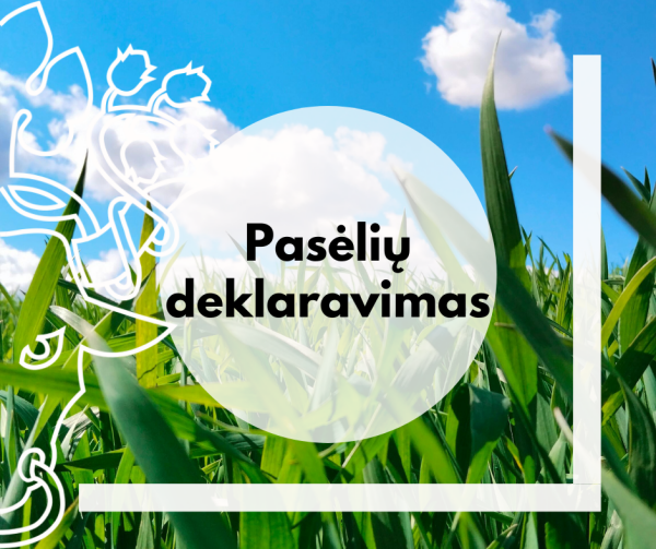 Pasėlių deklaravimas
