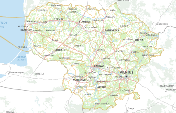 Informacinis pranešimas apie paviršinių vandens telkinių apsaugos zonų ir pakrantės apsaugos...
