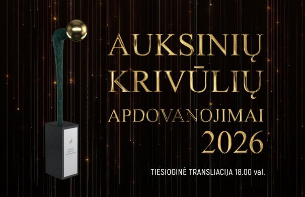 Vilniuje – 21-oji „Auksinių krivūlių“ apdovanojimų ceremonija