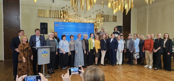 Pasvalio rajono NVO tarybos atstovės dalyvavo Lietuvos savivaldybių NVO tarybų susitikime