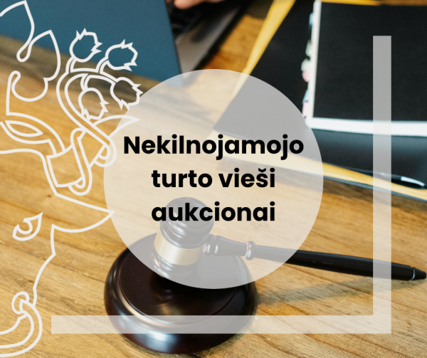 Nekilnojamojo turto vieši aukcionai